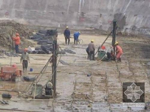 泽库我公司承建北京房山区水池地基注浆加固工程